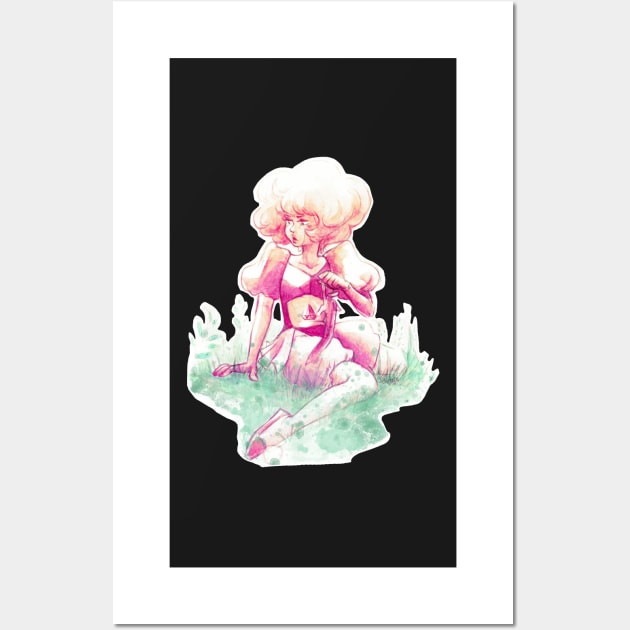 Pink Diamond Wall Art by Schpog